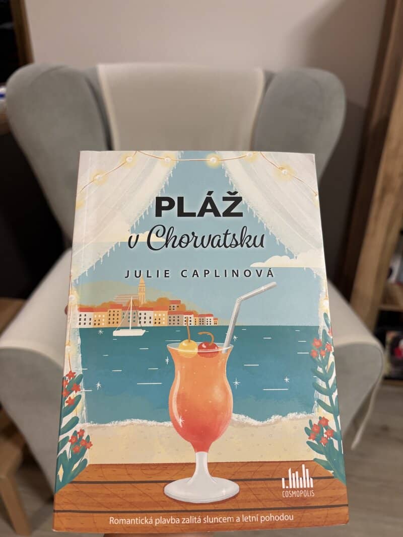Kniha-Pláž v Chorvatsku