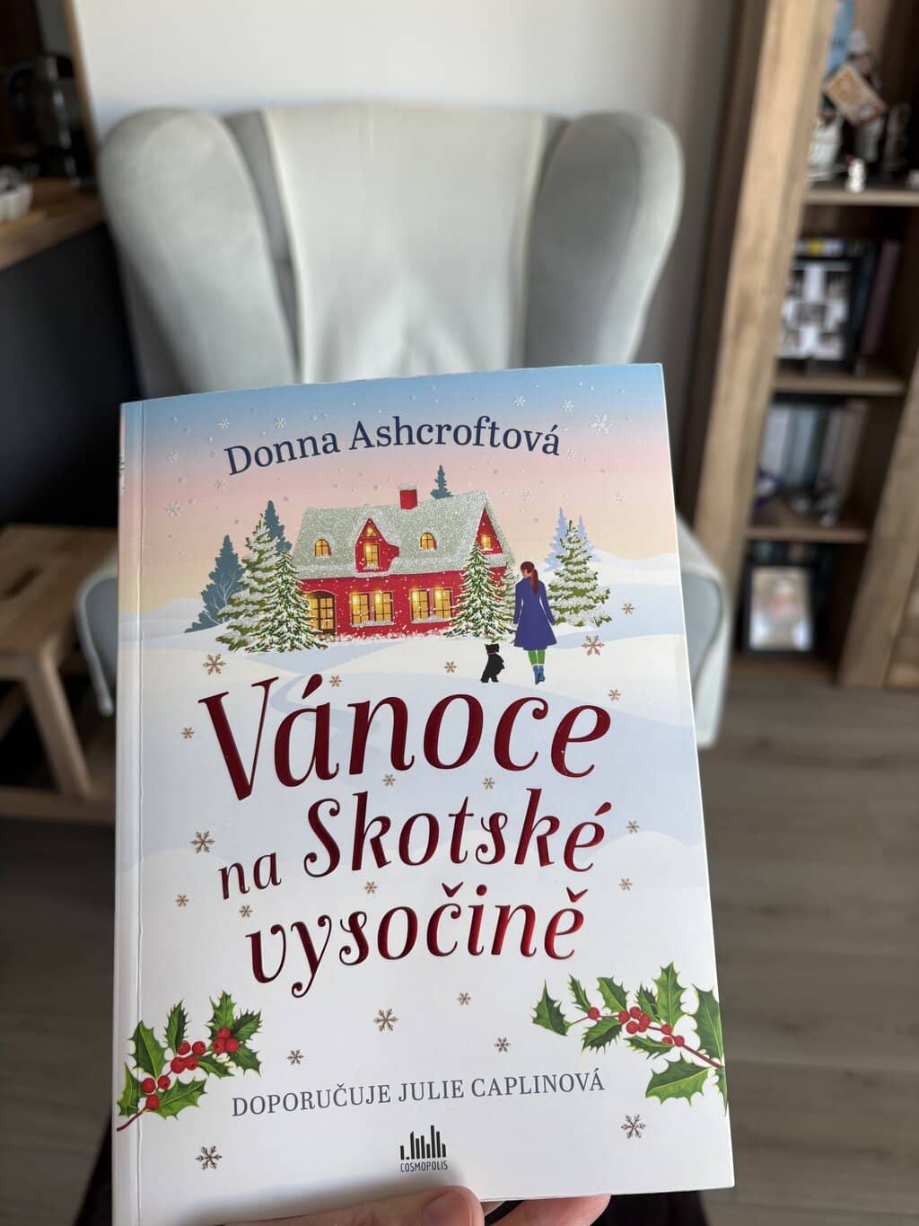 Kniha-Vánoce na Skotské vysočině